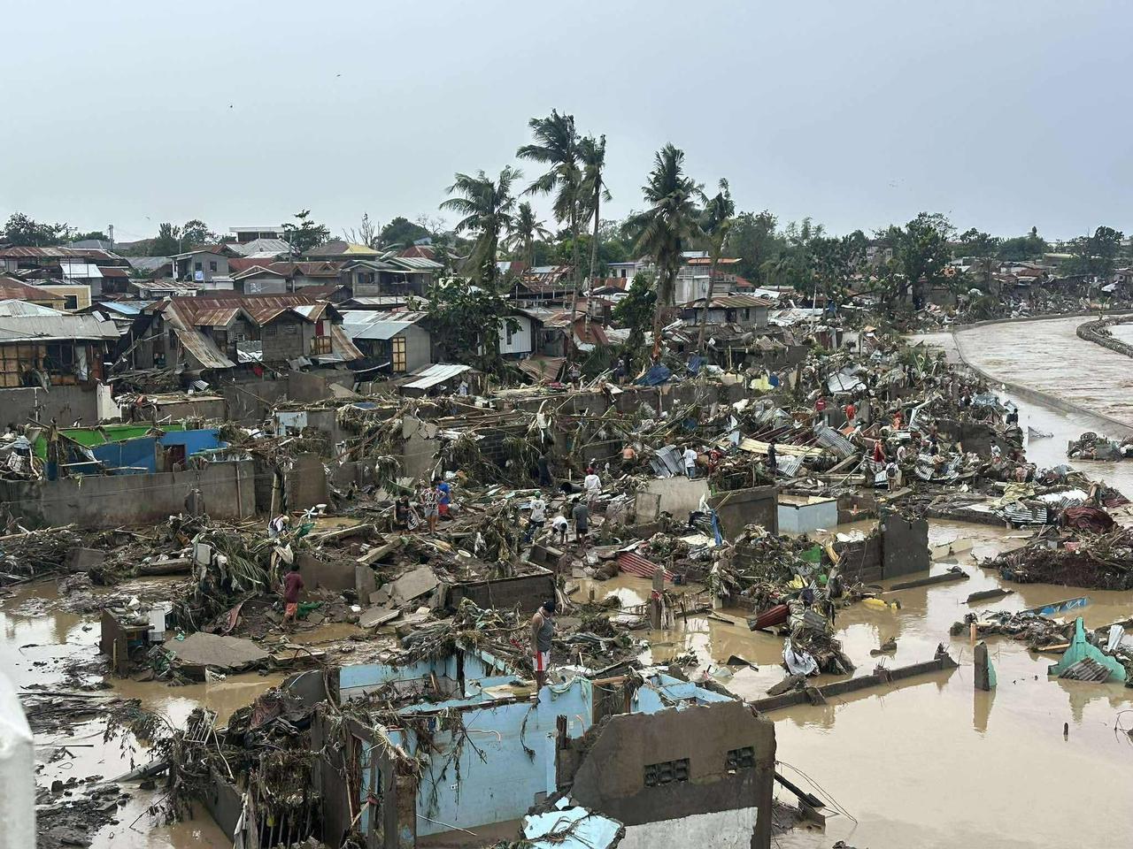 Topan Tino di Filipina Telan 60 Korban Jiwa 